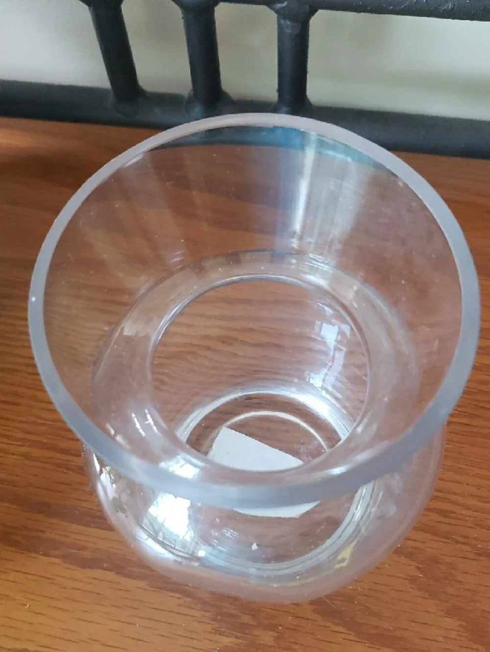 HTC Clear Glass Bulb Vase - 6